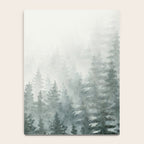Foggy Pine Trees 3 Notebook Gallery Image 4