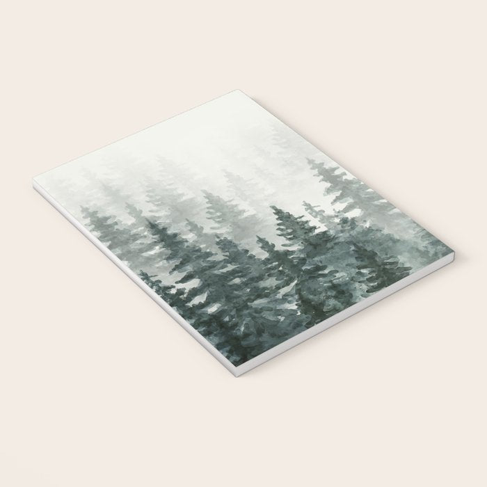 Foggy Pine Trees 3 Notebook Gallery Image 3