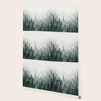 Foggy Pine Trees 3 Wallpaper Gallery Image 2