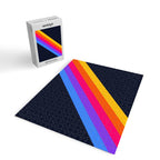 Classic Vintage 80s Style Retro Stripes - Olah Jigsaw Puzzle Gallery Image 2
