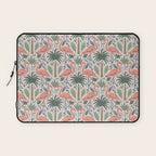 Palm Flamingos Tropical Laptop Sleeve Gallery Image 1
