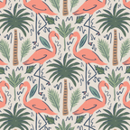 Palm Flamingos Tropical Coffee Mug Gallery Image 2