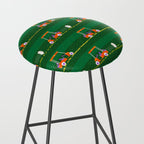 Retro Golf Cart Rides in Emerald Green & Orange Stool Gallery Image 2