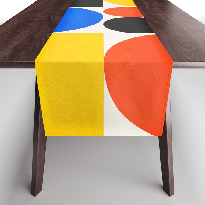 Balance 03: Bauhaus Mid-Century Edition Table Runner Gallery Image 1