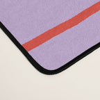 Red + Lavender Plaid Checker Desk Mat Gallery Image 4