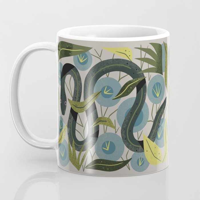 Floral Snake Coffee Mug Gallery Image 3