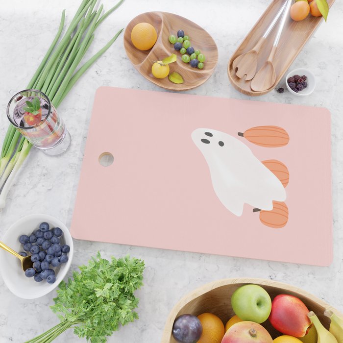 Pastel Ghost Cutting Board Gallery Image 2
