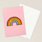 Leo Rainbow Stationery Card Gallery Image 2