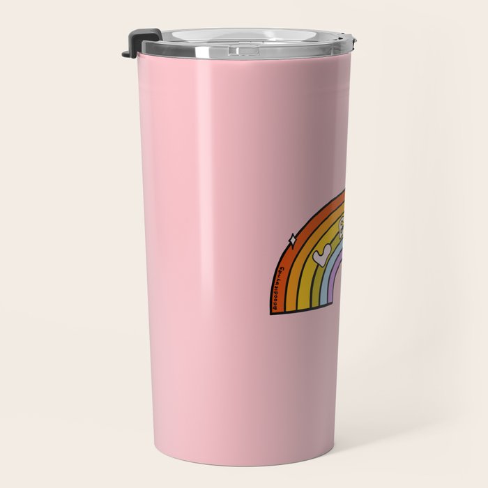 Leo Rainbow Travel Mug Gallery Image 3