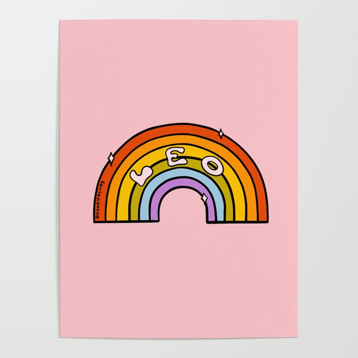 Leo Rainbow Poster Gallery Image 1
