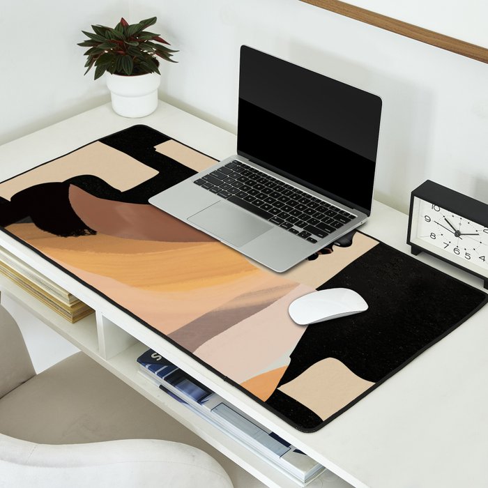 Portrait in Form Desk Mat Gallery Image 2