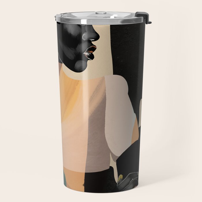 Portrait in Form Travel Mug Gallery Image 2