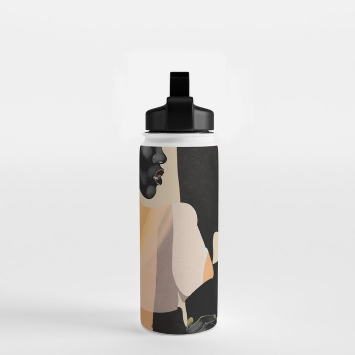 Portrait in Form Water Bottle Gallery Image 2