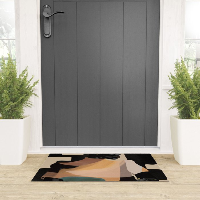 Portrait in Form Welcome Mat Gallery Image 3