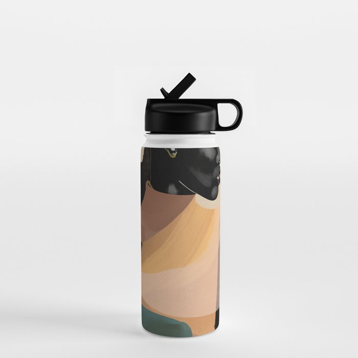 Portrait in Form Water Bottle Gallery Image 1