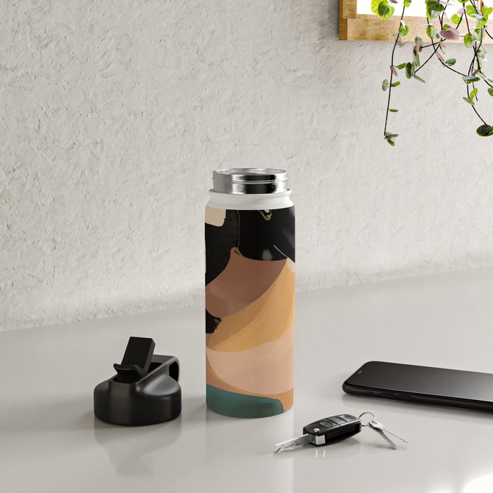 Portrait in Form Water Bottle Gallery Image 4