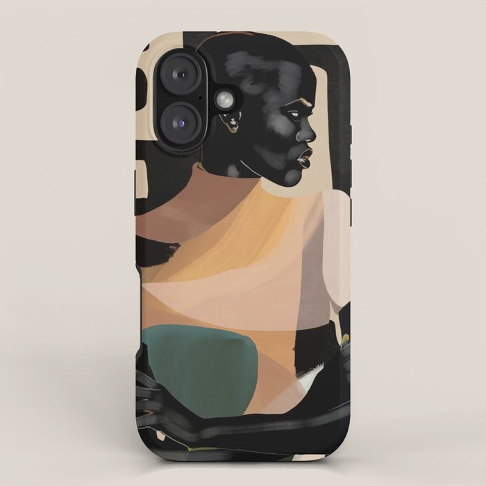 Portrait in Form iPhone Case Gallery Image 1