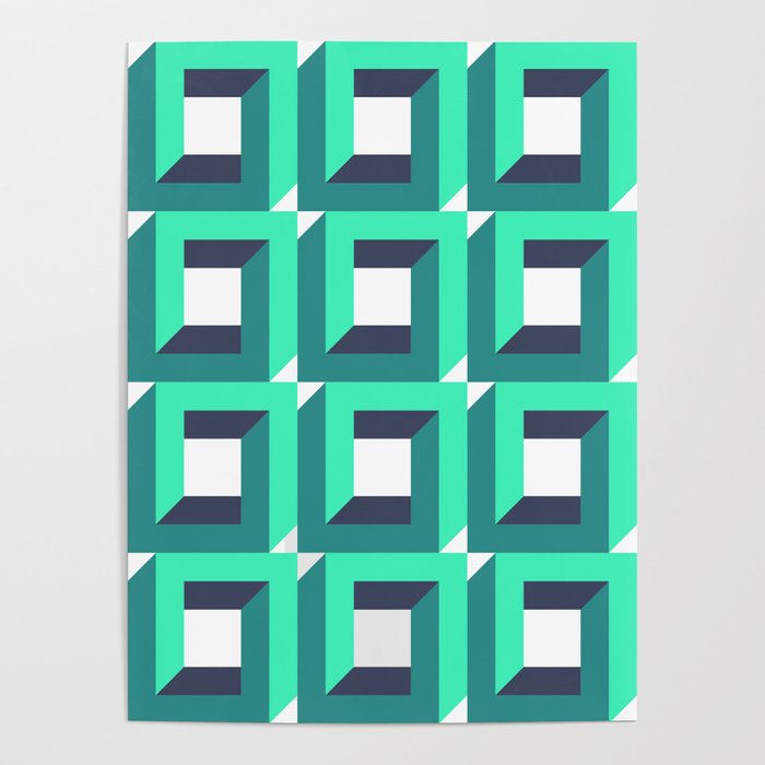 Modern Geometric 74B Poster Gallery Image 4