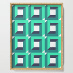 Modern Geometric 74B Serving Tray Gallery Image 1