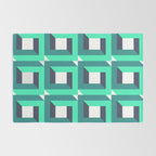 Modern Geometric 74B Rug Gallery Image 2