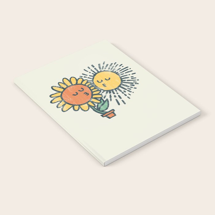 Sun Kissed sunflower Notebook Gallery Image 1