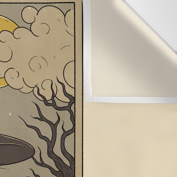 Six of Pentacles Wall Tapestry Gallery Image 3