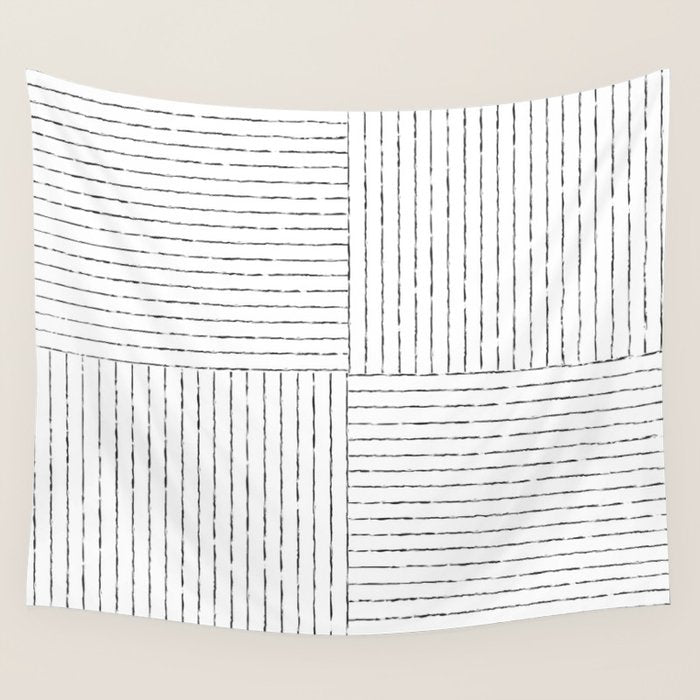 Lines III Wall Tapestry Gallery Image 4