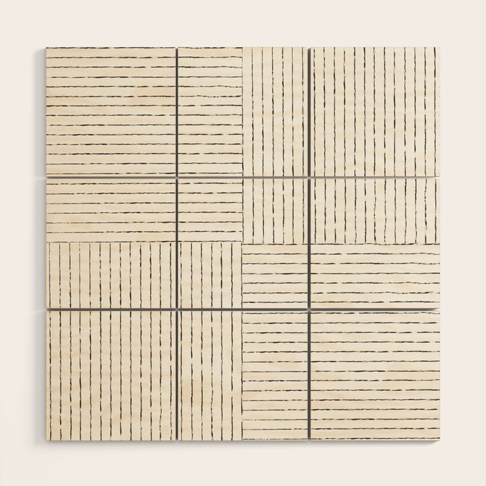 Lines III Wood Wall Art Gallery Image 1