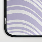 Wavy Stripes XXVIII - Lilac Purple Laptop Sleeve Gallery Image 3