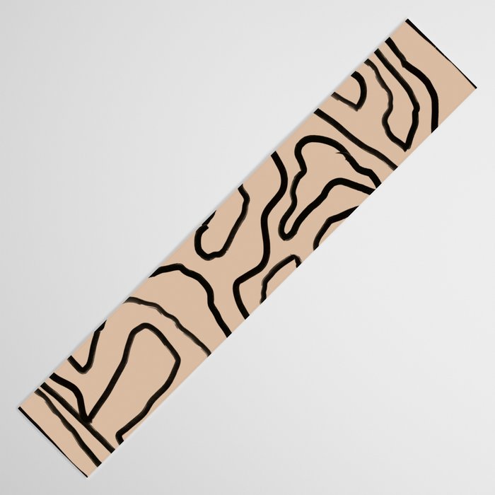Abstract line art 161 Table Runner Gallery Image 3
