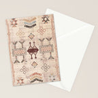 Moroccan Traditional Carpet Arwtork 11 Stationery Card Gallery Image 2