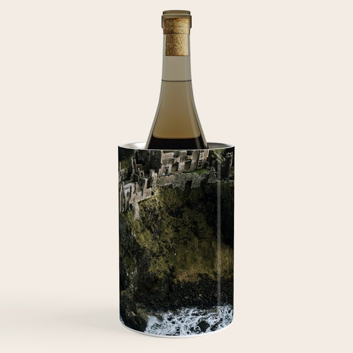 Castle Ruin by the Irish Sea Wine Chiller Gallery Image 3