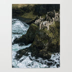 Castle Ruin by the Irish Sea Poster Gallery Image 4