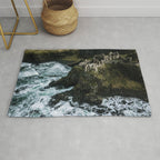 Castle Ruin by the Irish Sea Rug Gallery Image 1