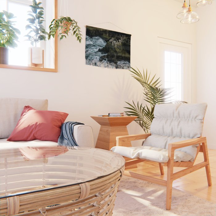 Castle Ruin by the Irish Sea Wall Hanging Gallery Image 2