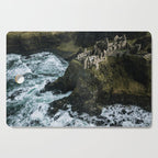 Castle Ruin by the Irish Sea Cutting Board Gallery Image 1