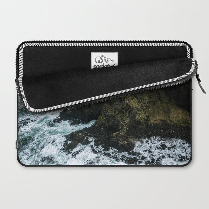 Castle Ruin by the Irish Sea Laptop Sleeve Gallery Image 2
