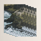 Castle Ruin by the Irish Sea Wrapping Paper Gallery Image 3
