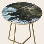Castle Ruin by the Irish Sea Side Table Gallery Image 2