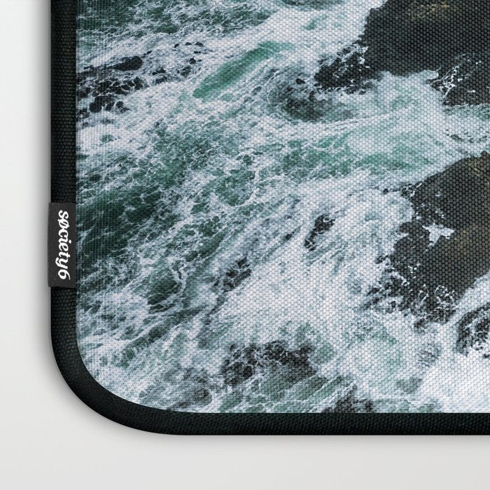 Castle Ruin by the Irish Sea Laptop Sleeve Gallery Image 3