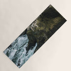 Castle Ruin by the Irish Sea Yoga Mat Gallery Image 1