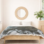 Castle Ruin by the Irish Sea Duvet Cover Gallery Image 3