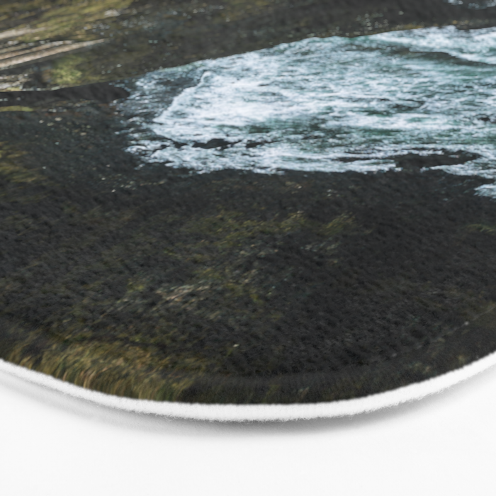 Castle Ruin by the Irish Sea Bath Mat Gallery Image 3