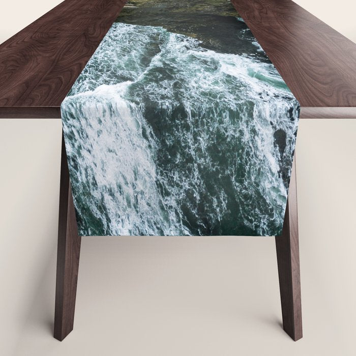 Castle Ruin by the Irish Sea Table Runner Gallery Image 1