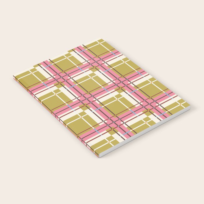 Bold Checked Design Notebook Gallery Image 1