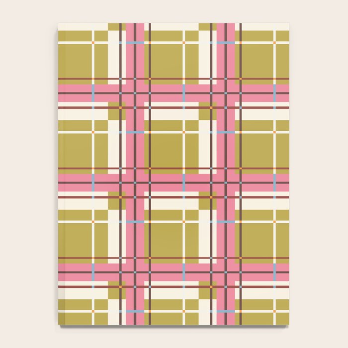 Bold Checked Design Notebook Gallery Image 4
