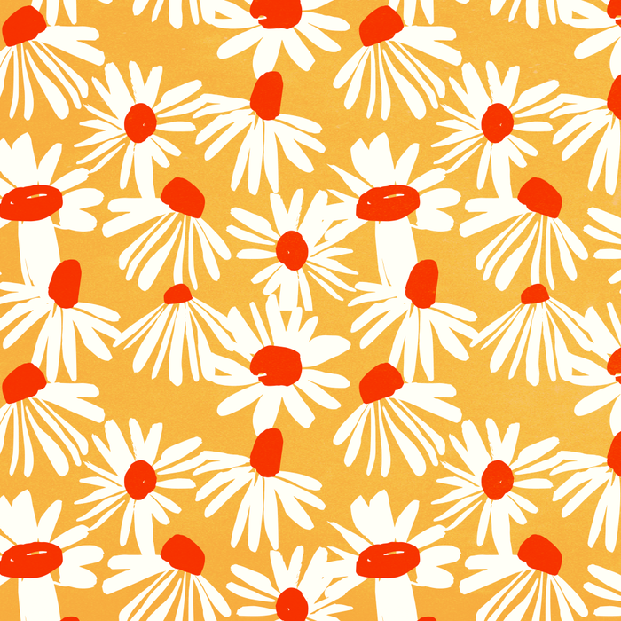 Summer Daisy: Tangerine Edition Coffee Mug Gallery Image 2