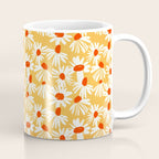 Summer Daisy: Tangerine Edition Coffee Mug Gallery Image 1