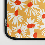 Summer Daisy: Tangerine Edition Laptop Sleeve Gallery Image 3