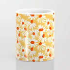 Summer Daisy: Tangerine Edition Coffee Mug Gallery Image 4